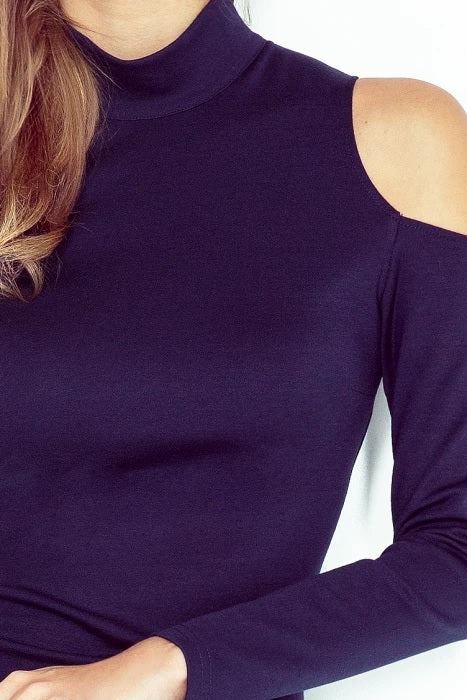 ROBE MOULANTE BLEU MARINE