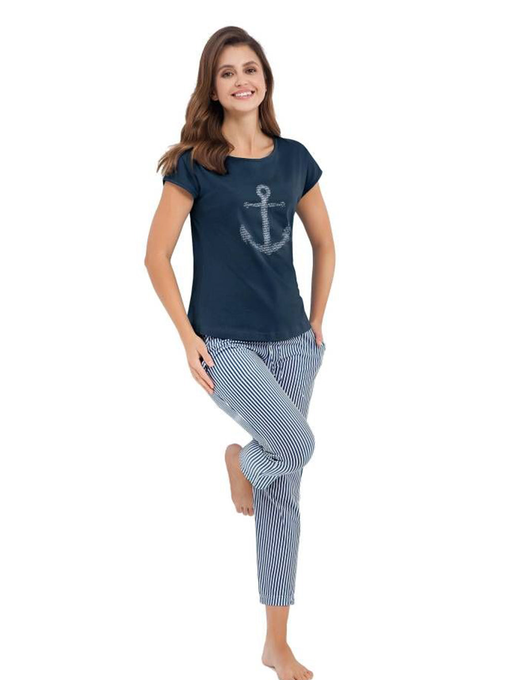 ENSEMBLE PYJAMA MARIN