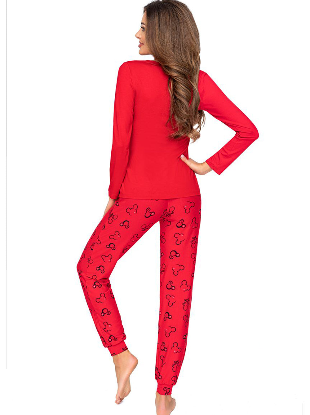 ENSEMBLE PYJAMA ROUGE
