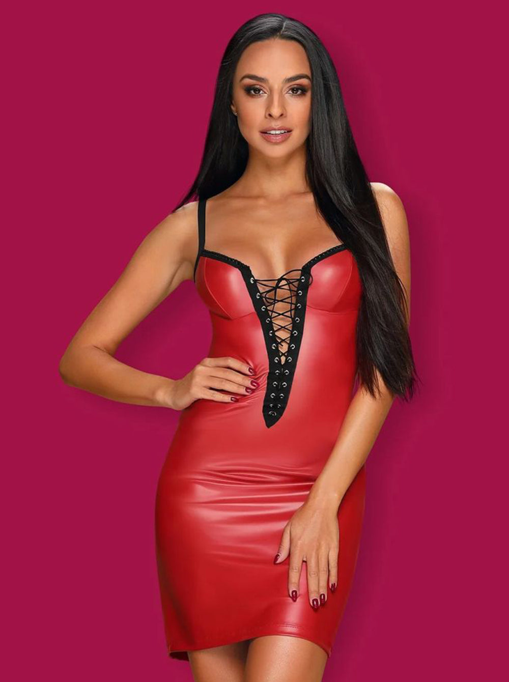 ROBE SEXY REDELLA ROUGE