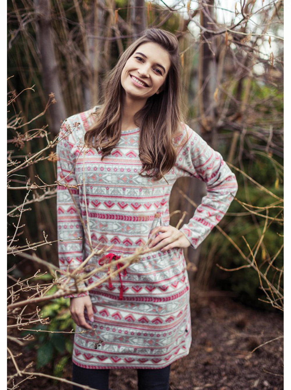 ROBE DE NUIT EN POLAIRE